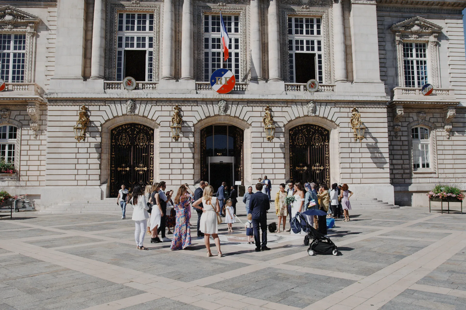 Civil Wedding in Levallois-Perret